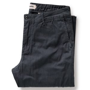 The Slim Foundation Pant in Organic Navy