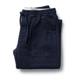 The Breakwater Pant in Rinsed Indigo Sashiko