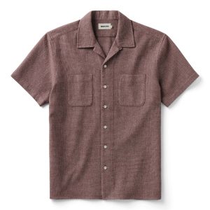 The Conrad Shirt in Port Twist