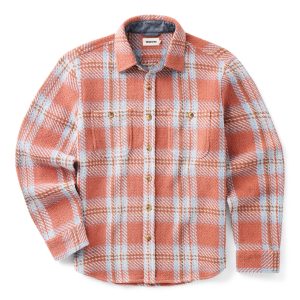 The Cutter Overshirt in Salmon Plaid