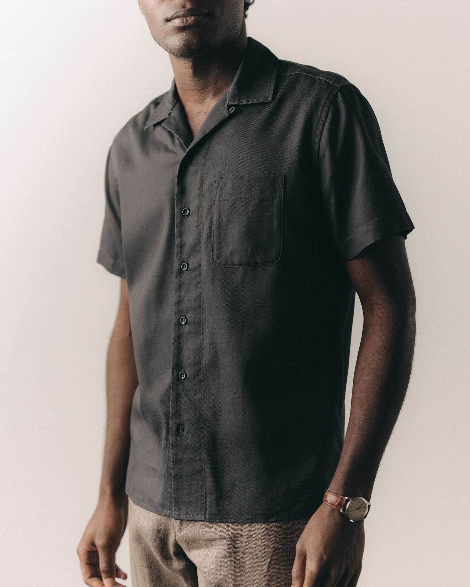 The Hawthorne Shirt in Asphalt - Image 2