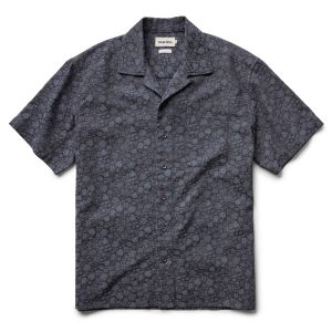 The Hawthorne Shirt in Japanese Night Bloom Jacquard