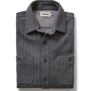 The North Shore Knit Shirt in Heather Coal