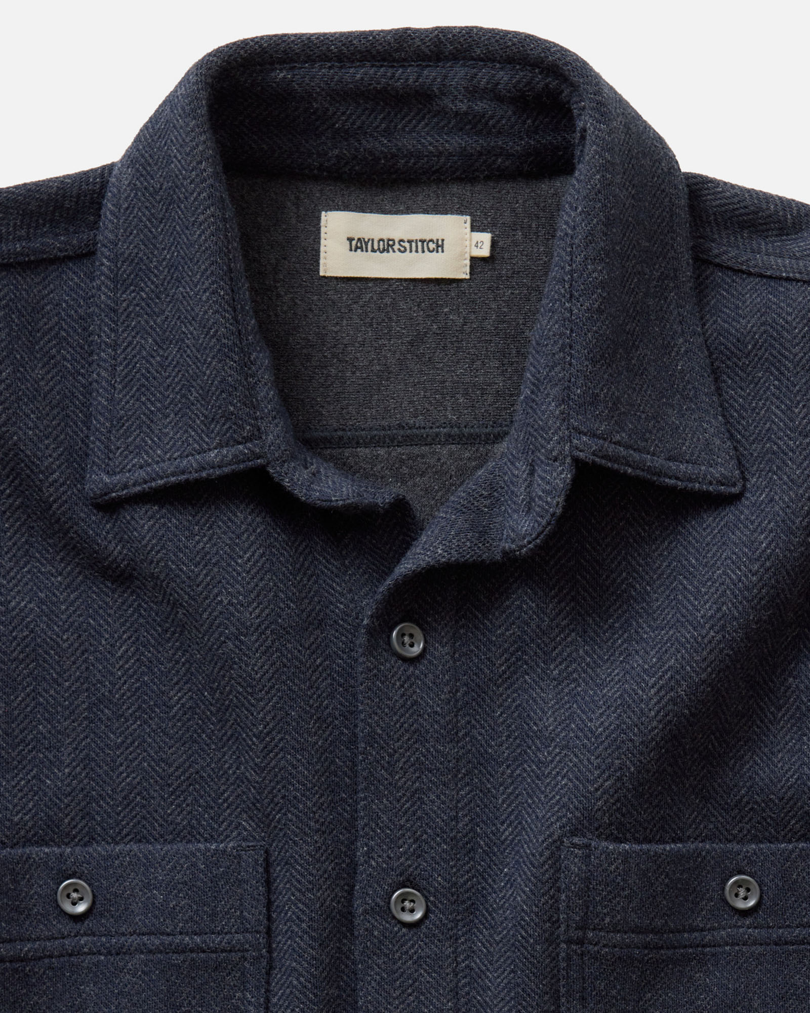 The North Shore Knit Shirt in Heather Navy - Image 4