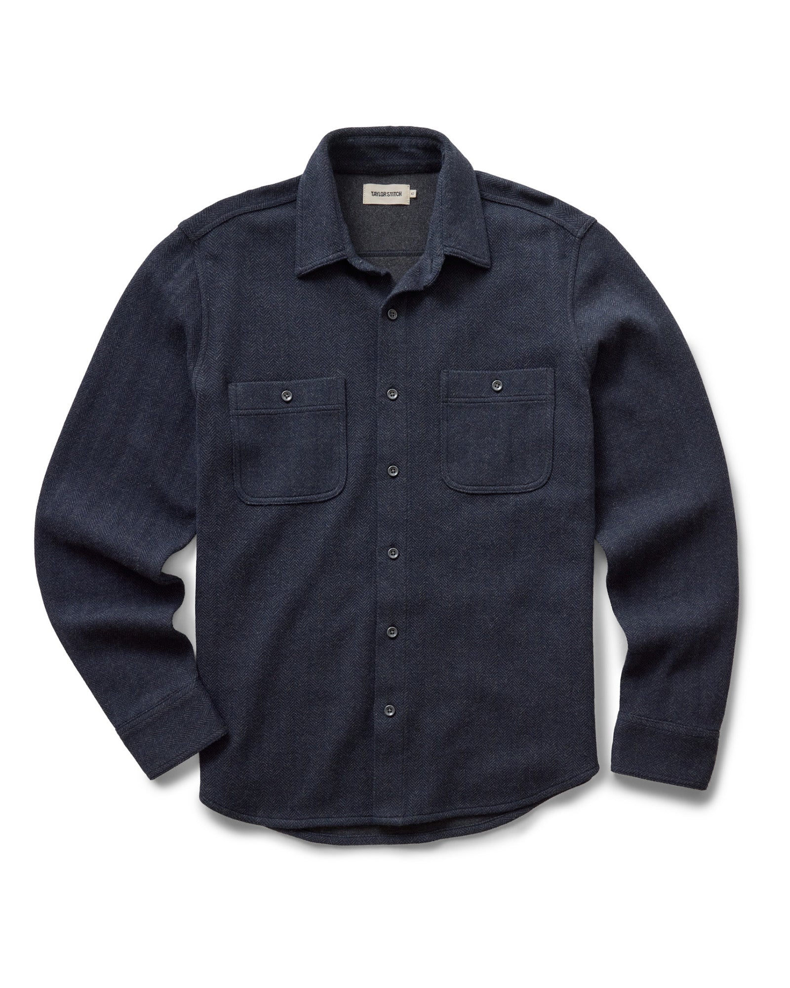 The North Shore Knit Shirt in Heather Navy - Image 8
