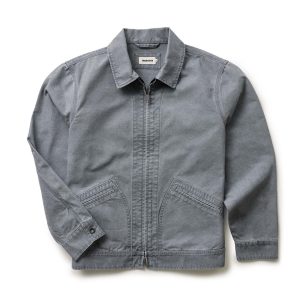 The Shifter Jacket in Dark Grey Pigment Canvas