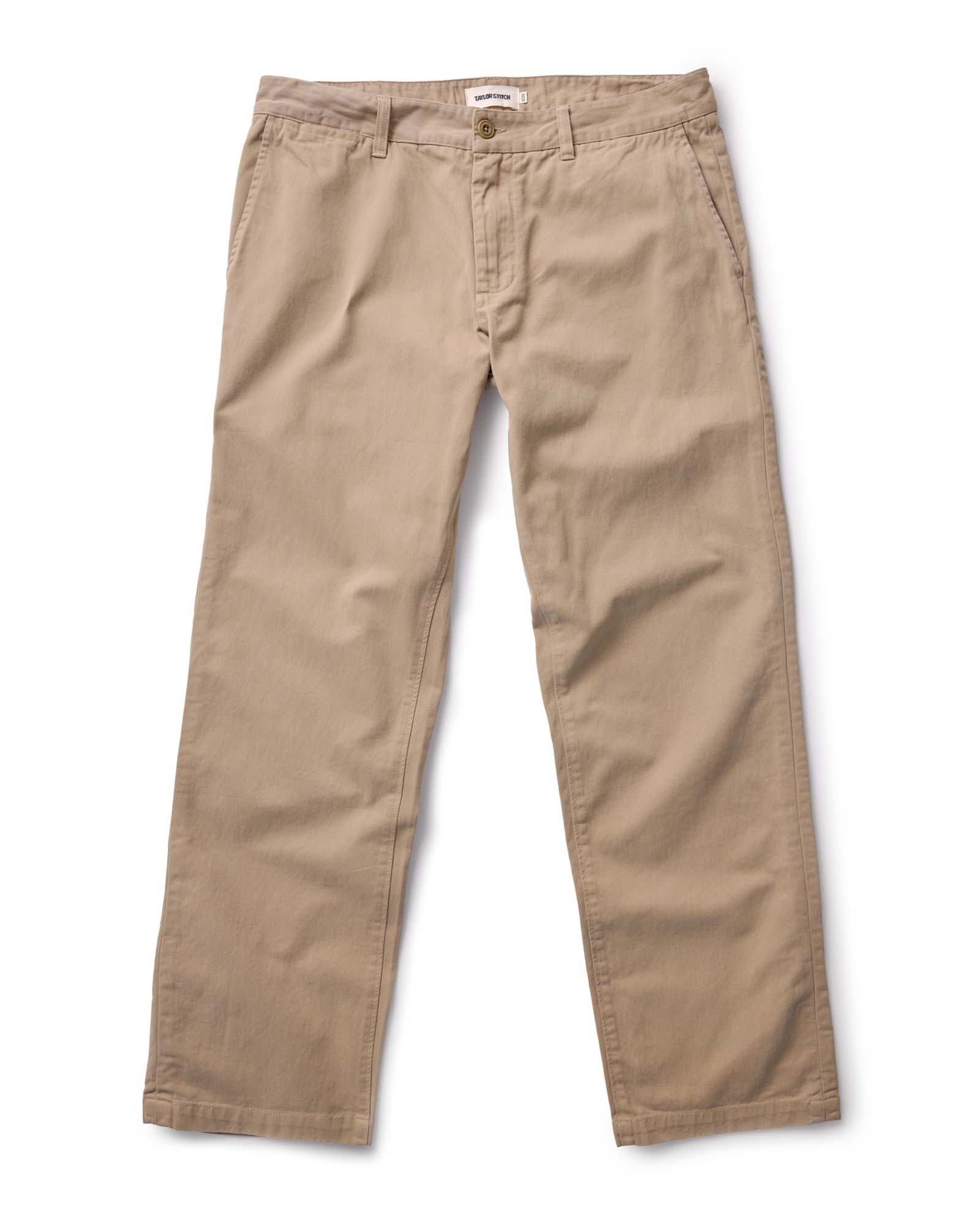 The Straight Foundation Pant in Organic Khaki - Image 10