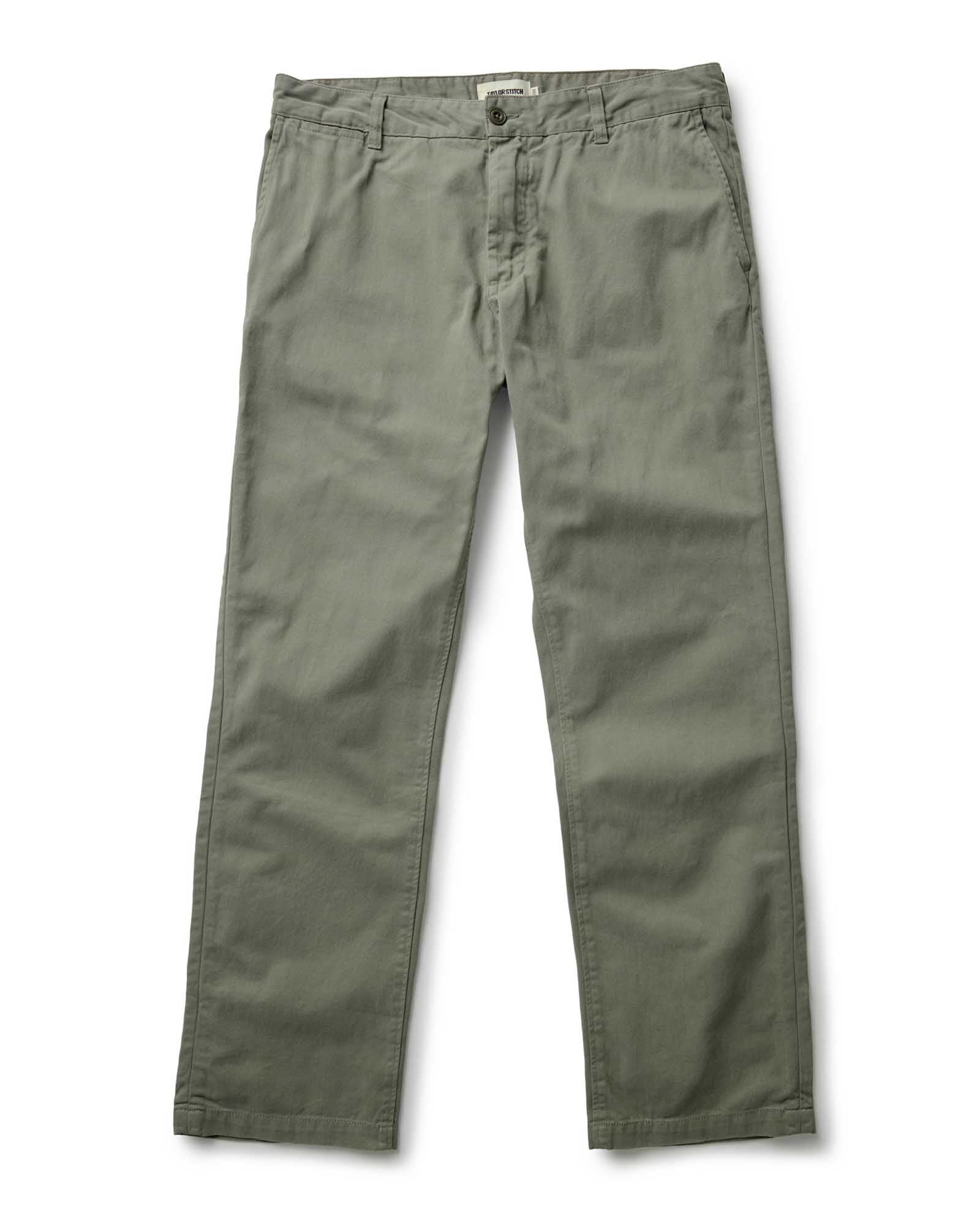 The Straight Foundation Pant in Organic Smoked Olive - Image 10