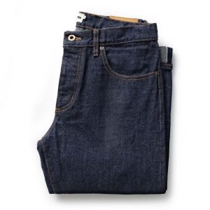 The Straight Jean in Rinsed Yoshiwa Selvedge