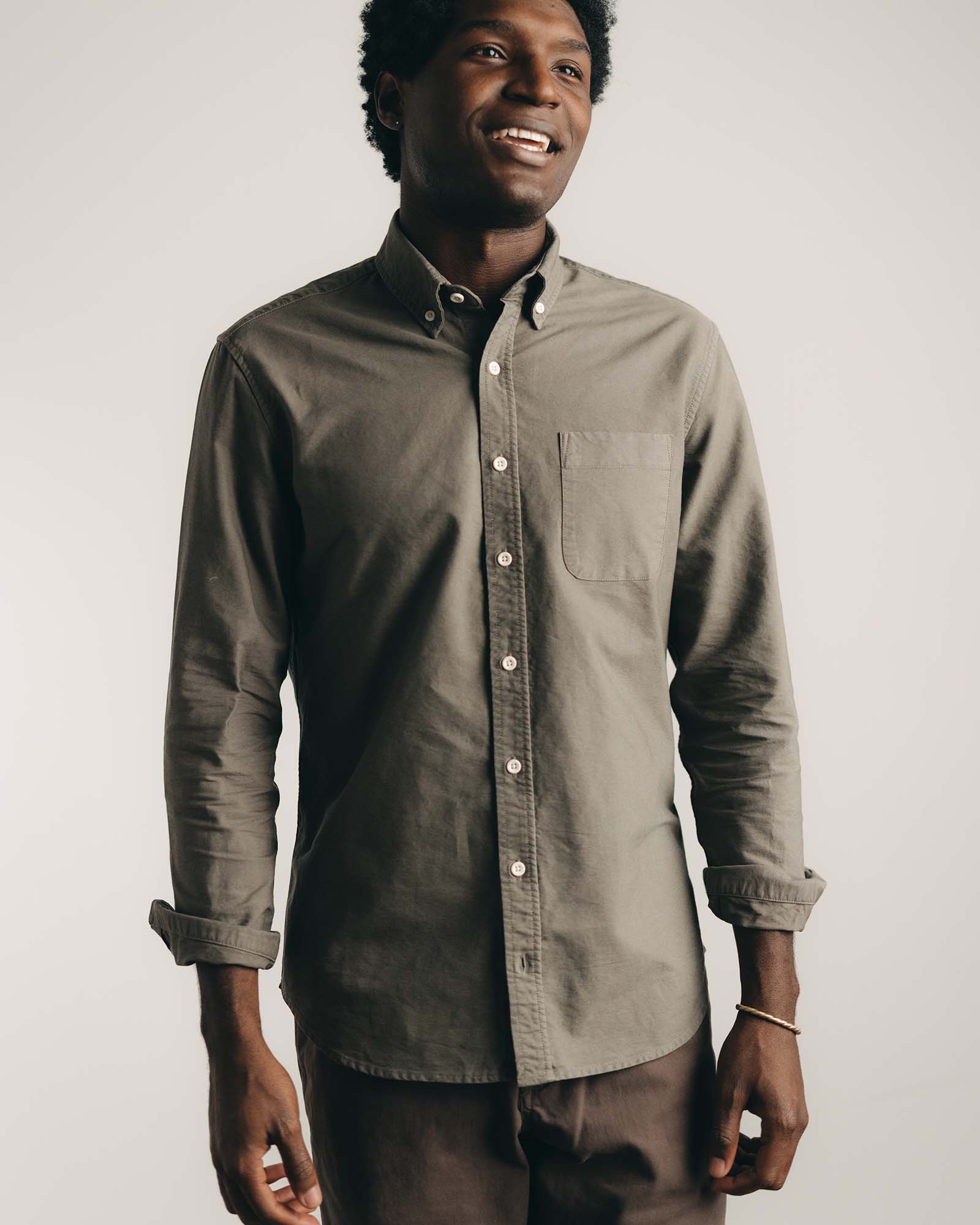 The Jack in Smoked Olive Oxford - Image 2