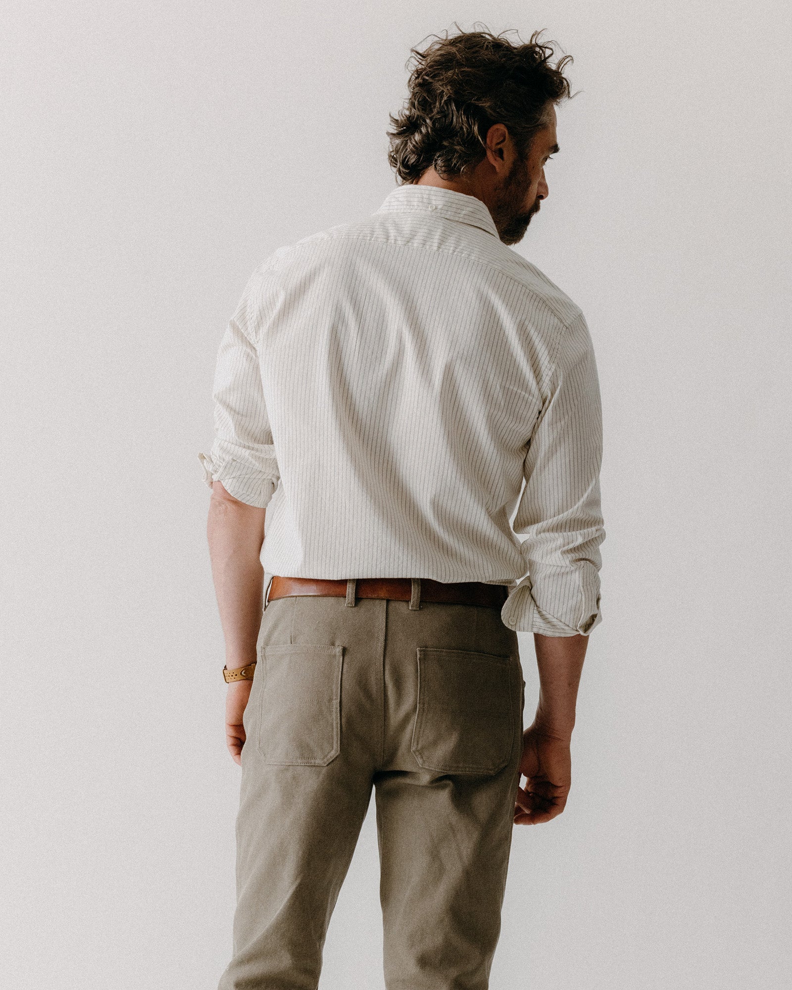 The Camp Pant in Stone Chipped Canvas - Image 4