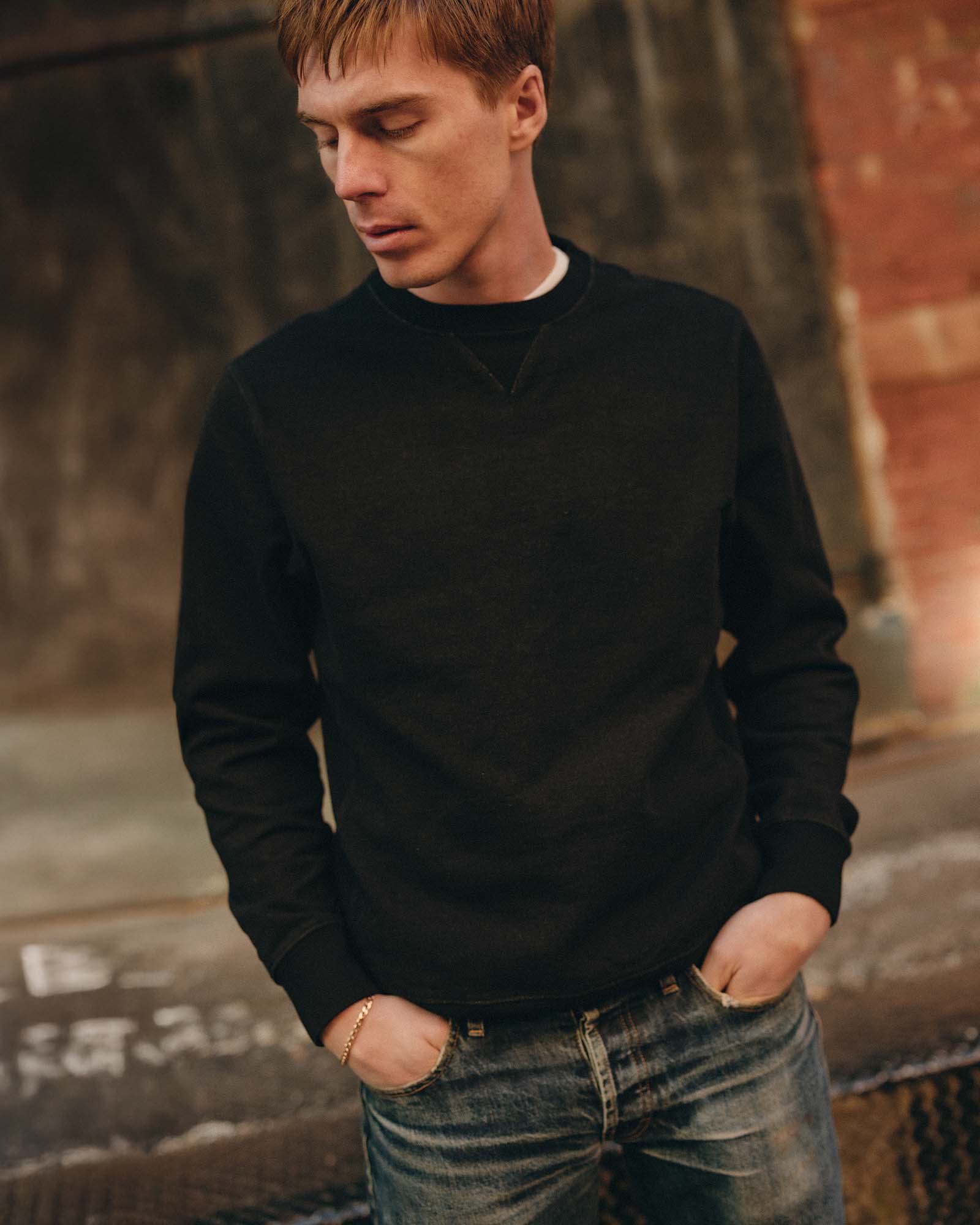 The Sunset Crew in Black Indigo Terry - Image 2