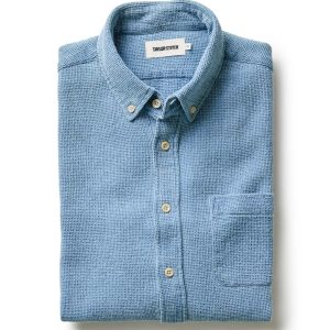 The Jack in Washed Indigo Waffle