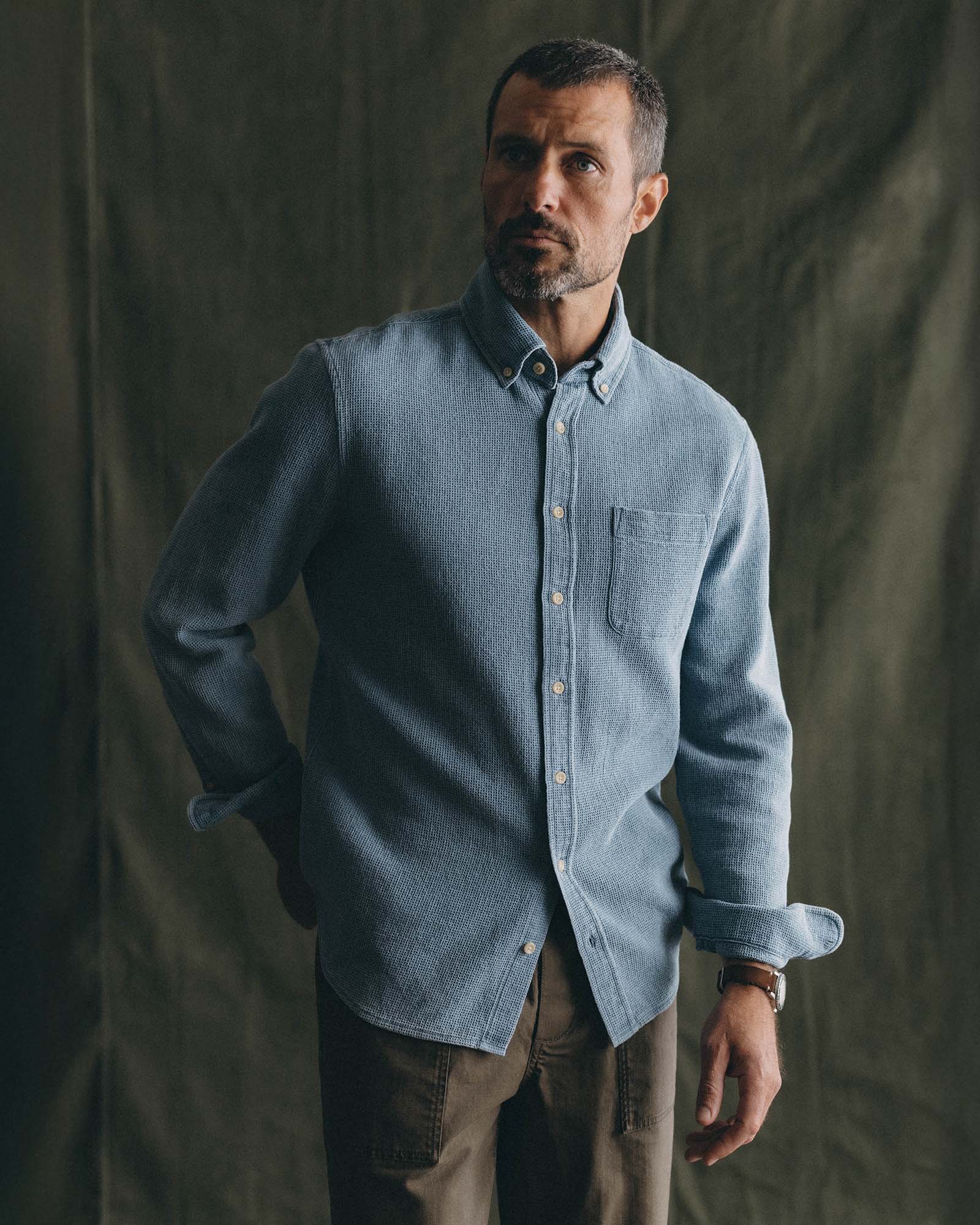 The Jack in Washed Indigo Waffle - Image 2