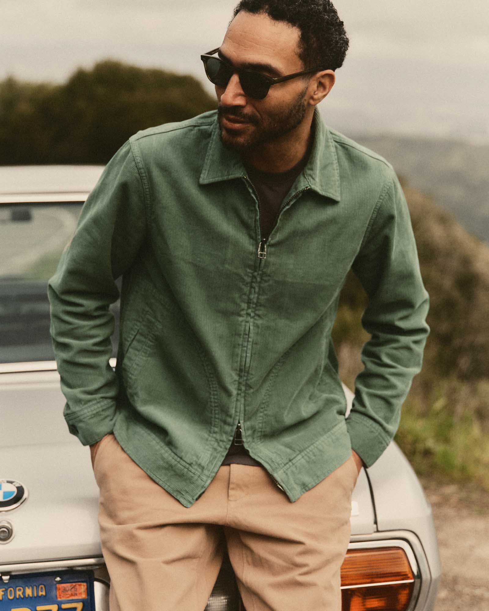 The Piston Jacket in Ivy Corduroy - Image 2