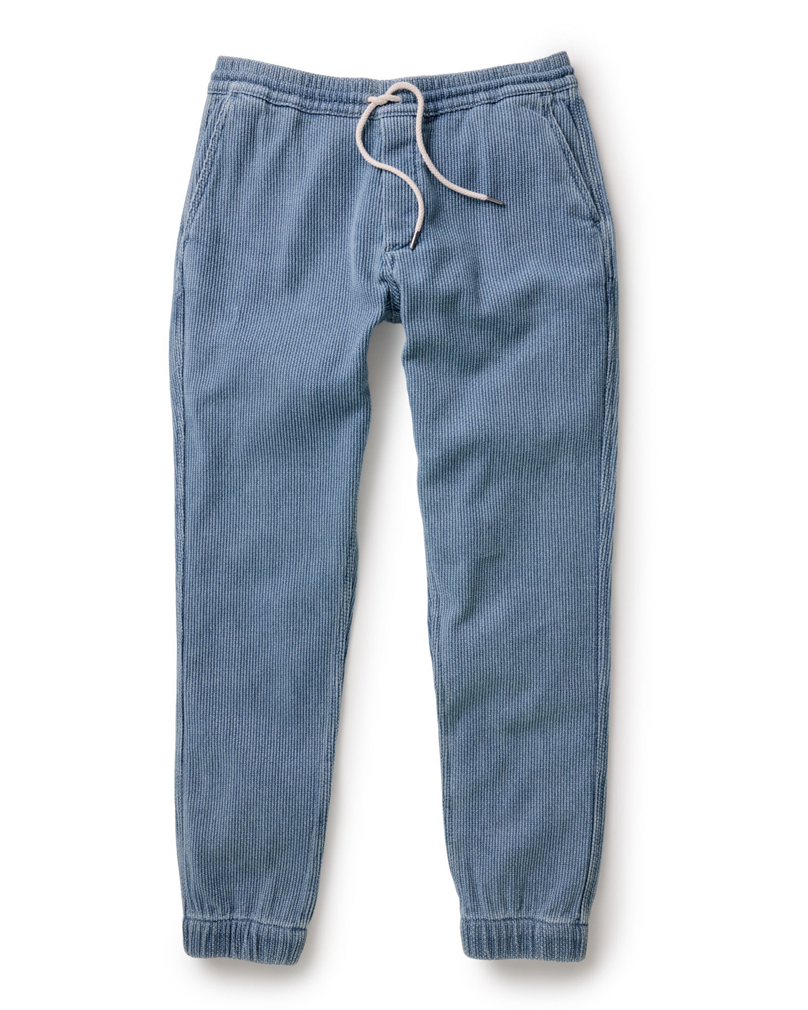 The Apres Pant in Washed Indigo Sashiko - Image 5