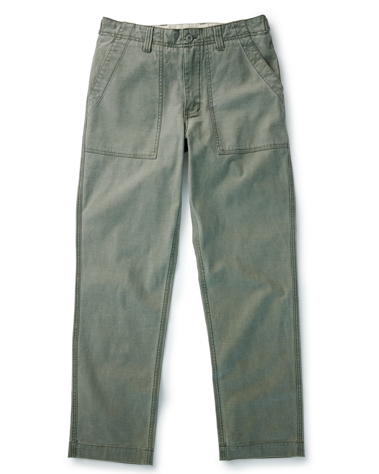 The Surplus Pant in Field Olive Reverse Sateen - Image 5