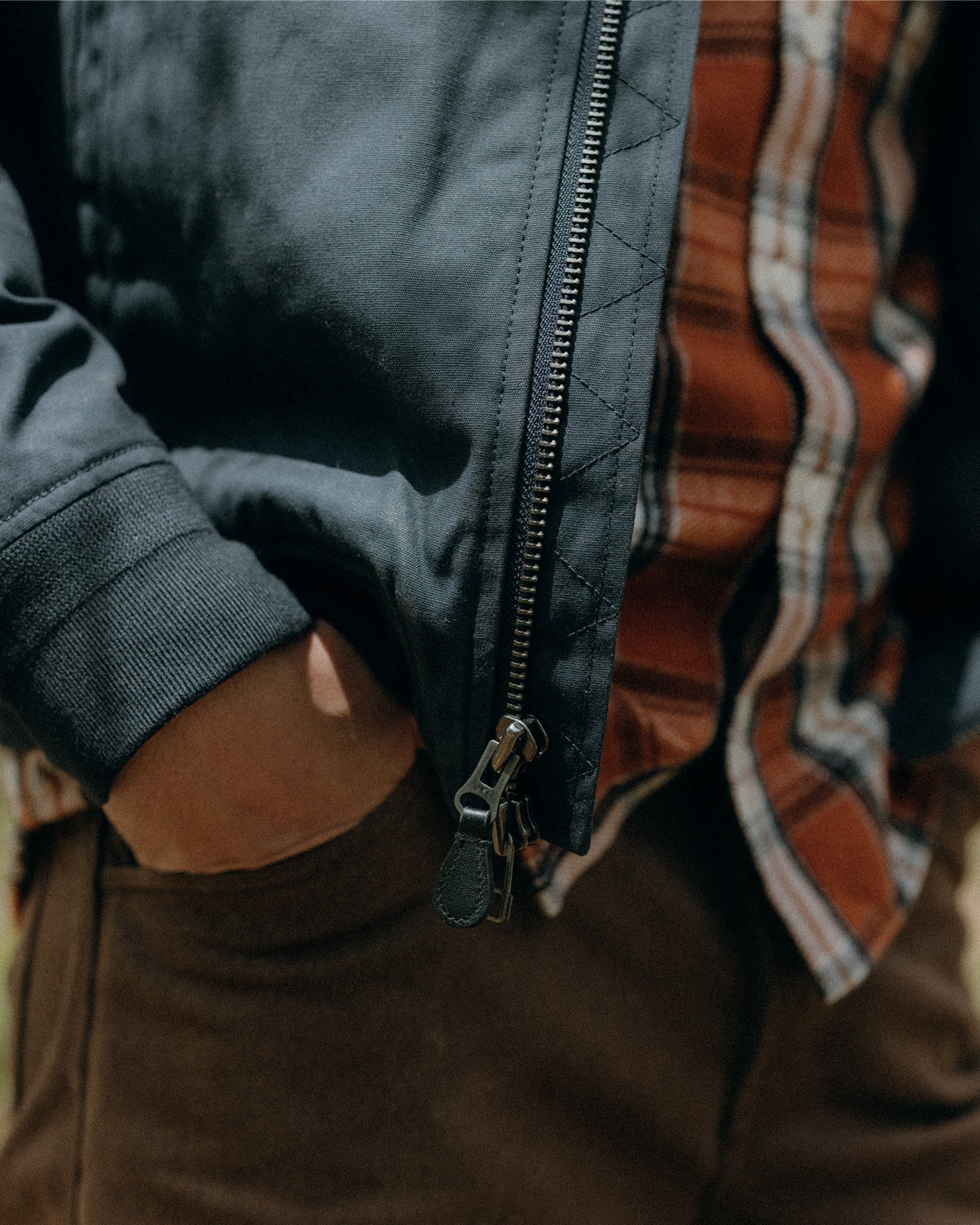 The Camp Pant in Aged Penny Chipped Canvas - Image 3