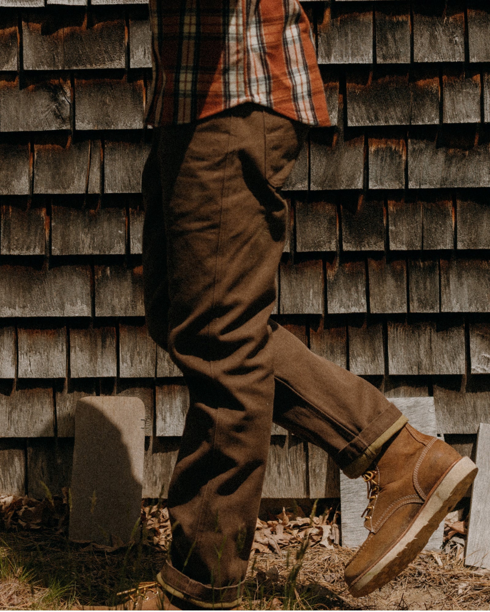 The Camp Pant in Aged Penny Chipped Canvas - Image 4