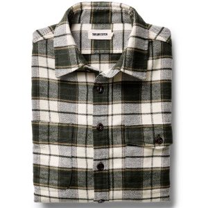 The Crater Shirt in Forest Plaid