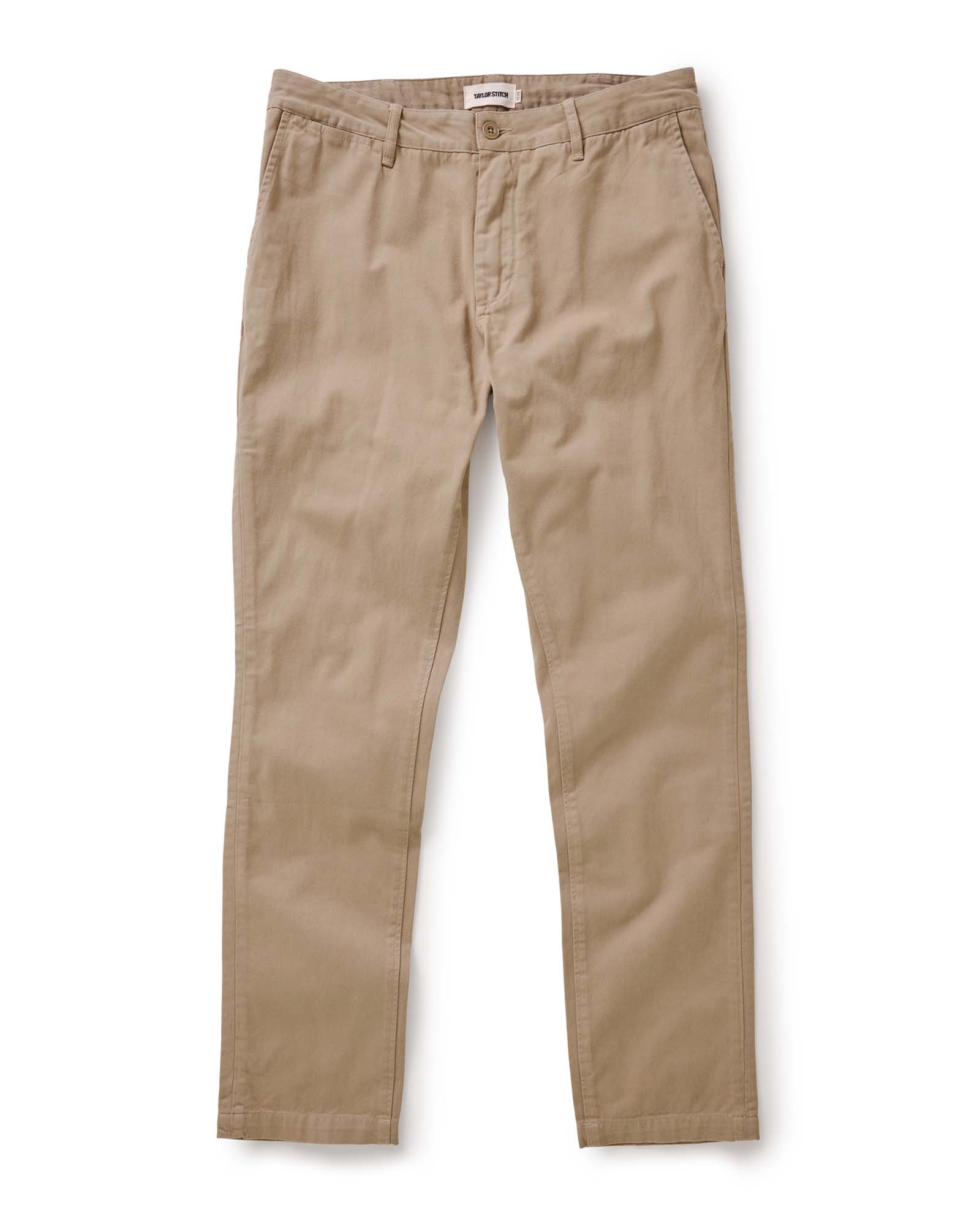 The Slim Foundation Pant in Organic Khaki - Image 9
