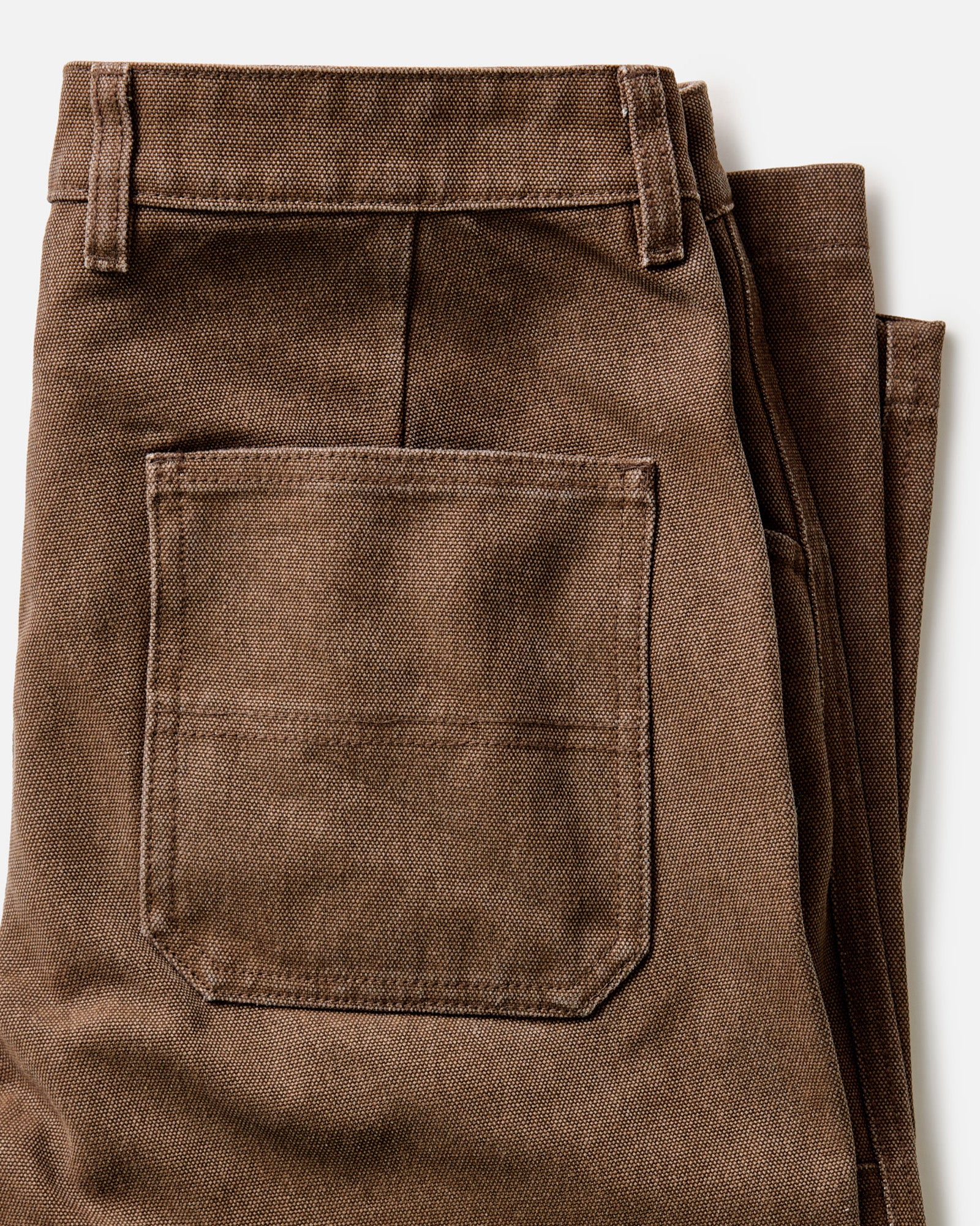 The Chore Pant in Aged Penny Chipped Canvas - Image 9