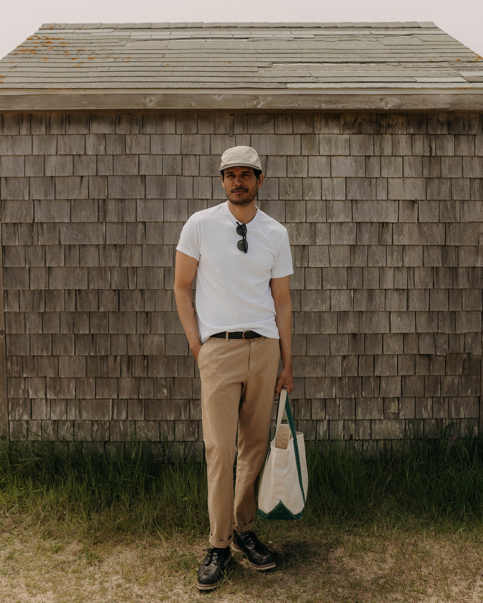 The Organic Cotton Tee in White - Image 3