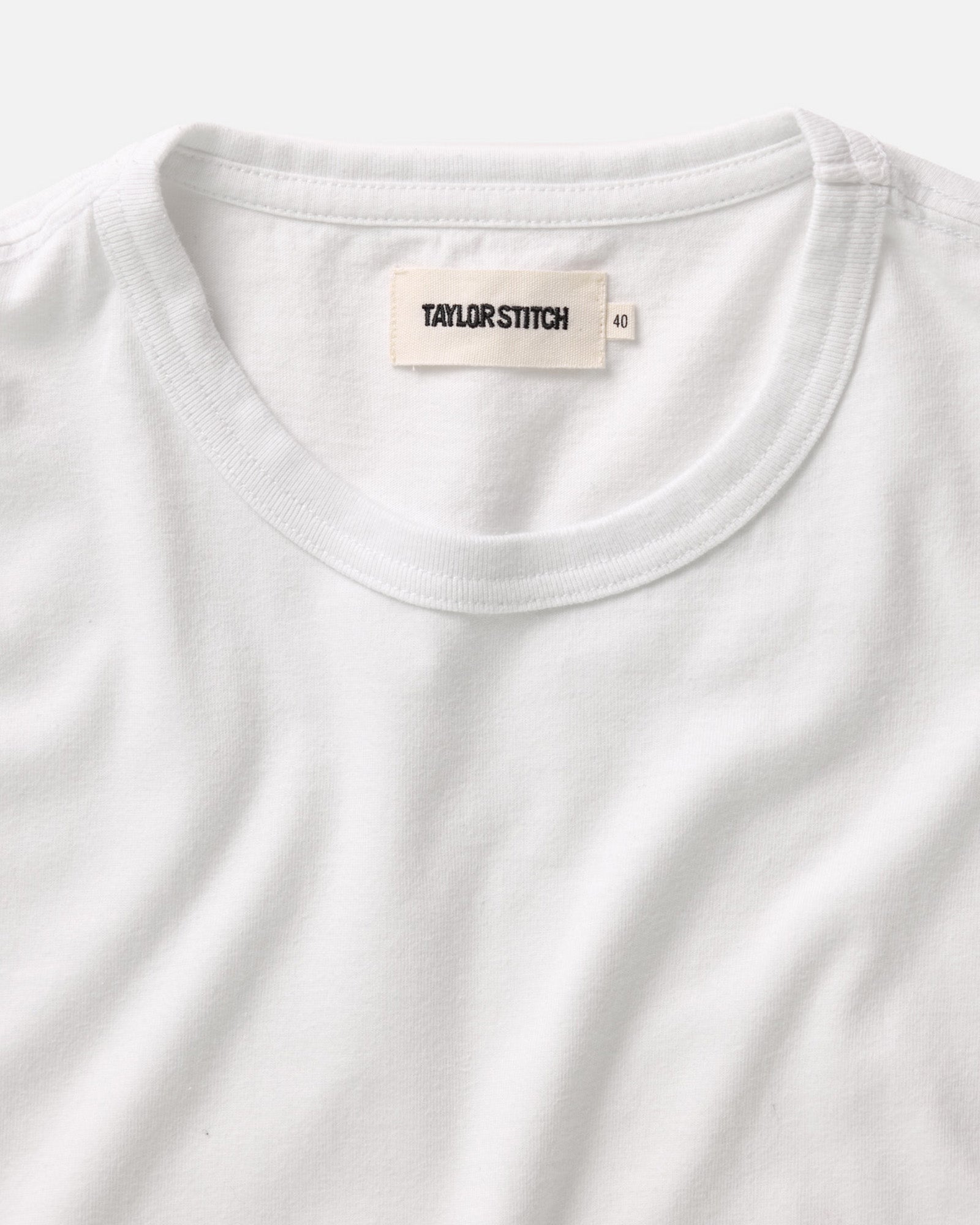 The Organic Cotton Tee in White - Image 6