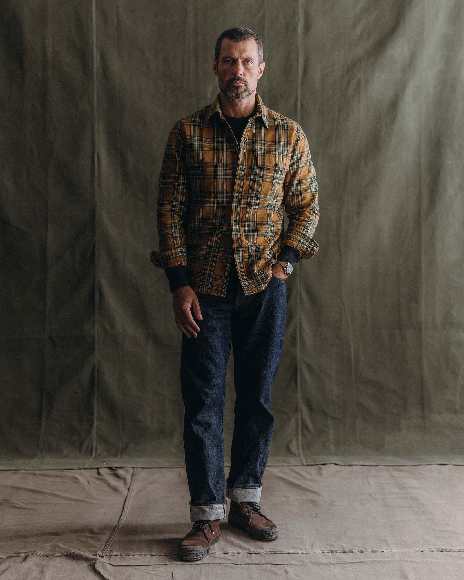The Straight Jean in Rigid Organic Selvedge - Image 2