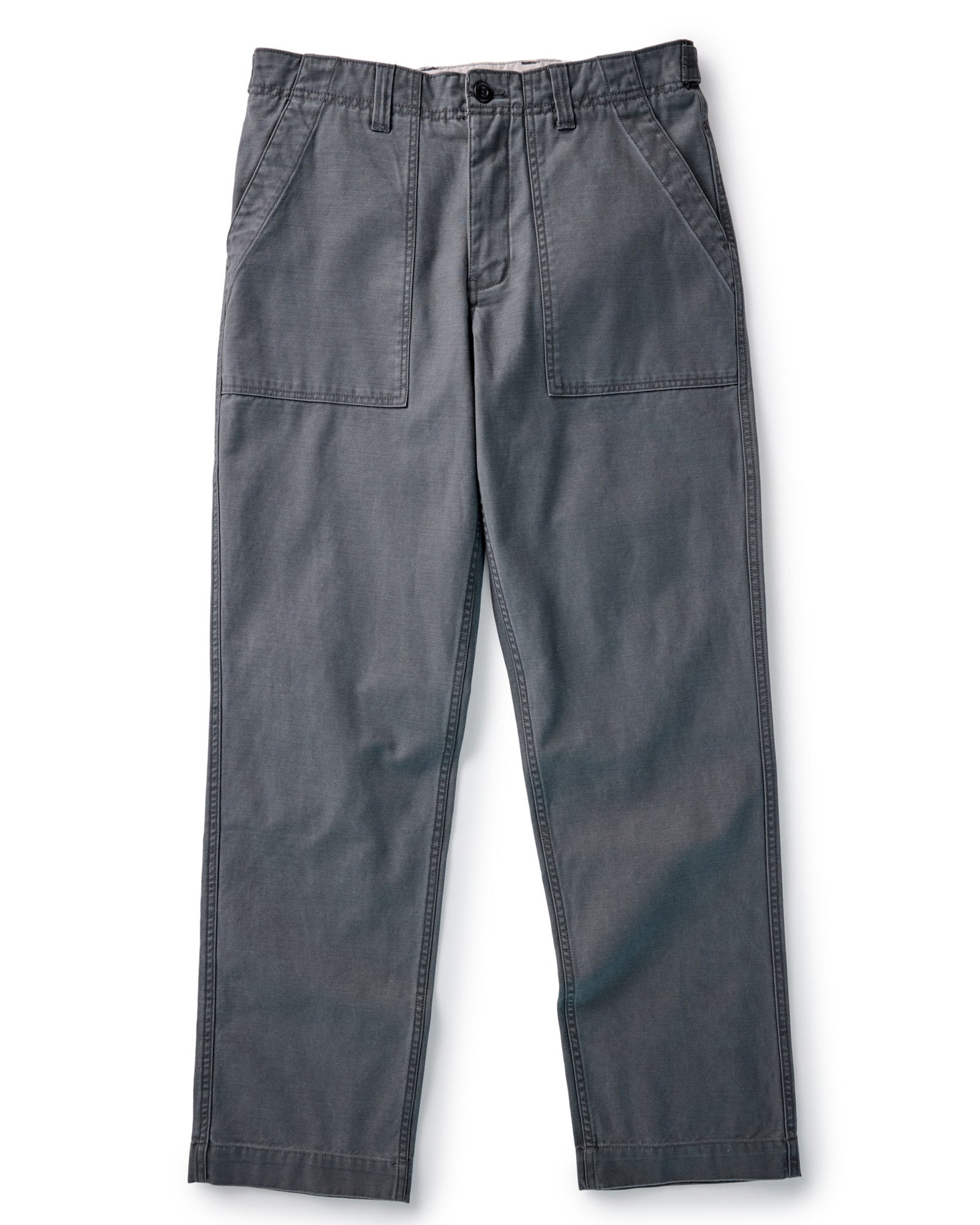 The Surplus Pant in Faded Black Reverse Sateen - Image 5