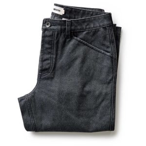 The Camp Pant in Coal Chipped Canvas
