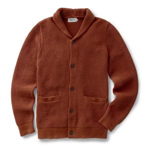 The Crawford Sweater in Rust