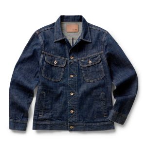 The Long Haul Jacket in Rinsed Organic Selvedge