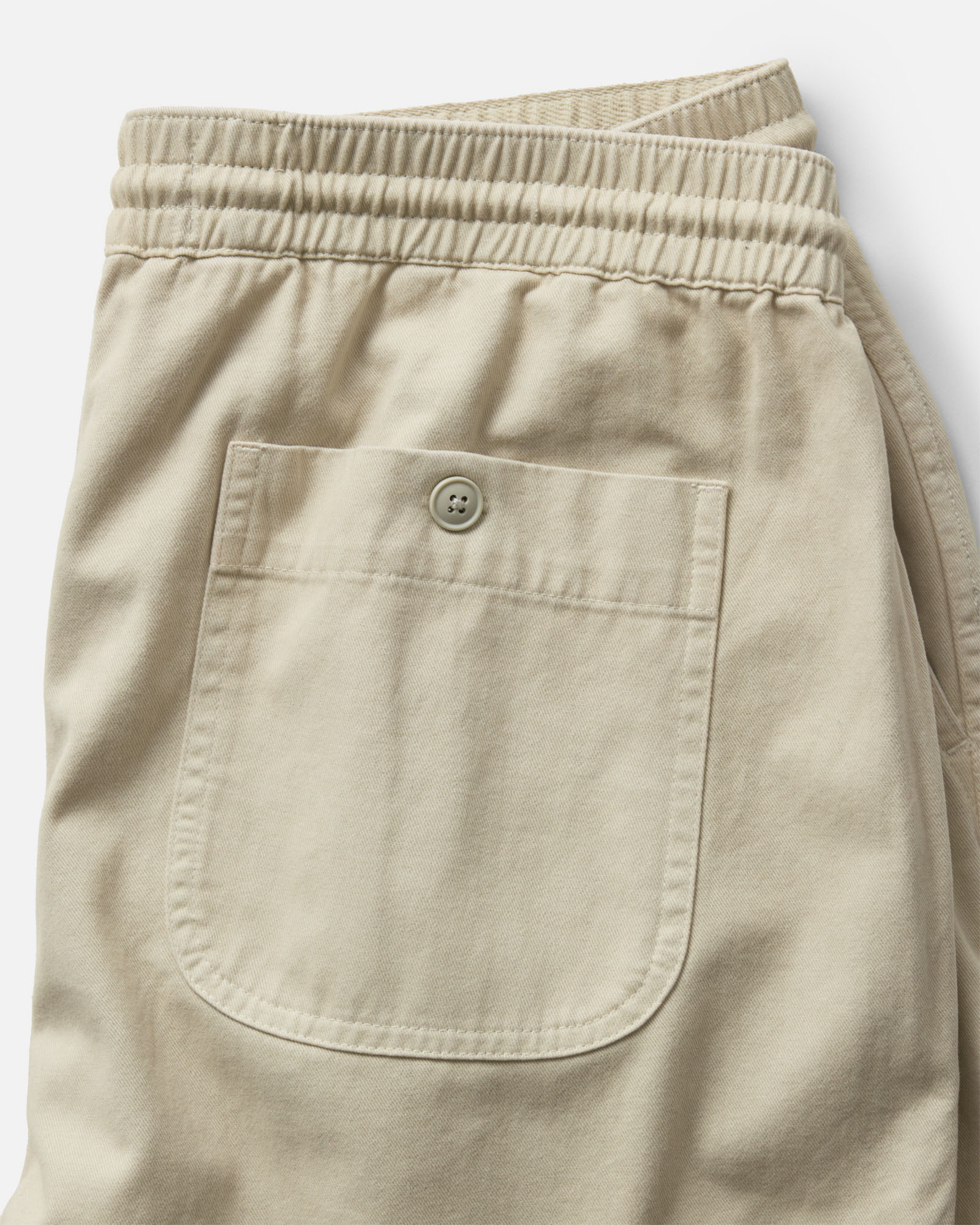 The Apres Short in Organic Aged Stone Foundation Twill - Image 5